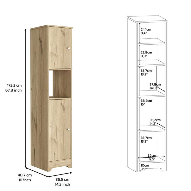 Adhesive Linen Cabinet