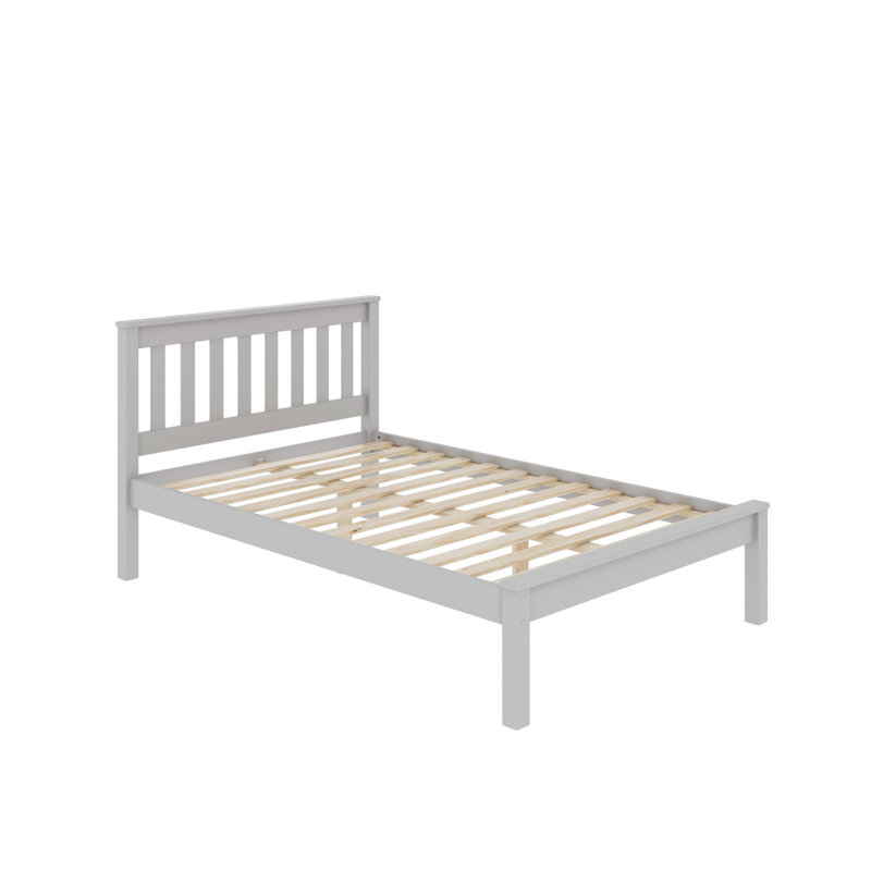 Motyka Solid Wood Bed, Small Double (4')