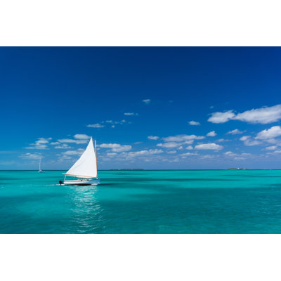 Classic Sailing Boat by Matt Claiborne - Wrapped Canvas Print