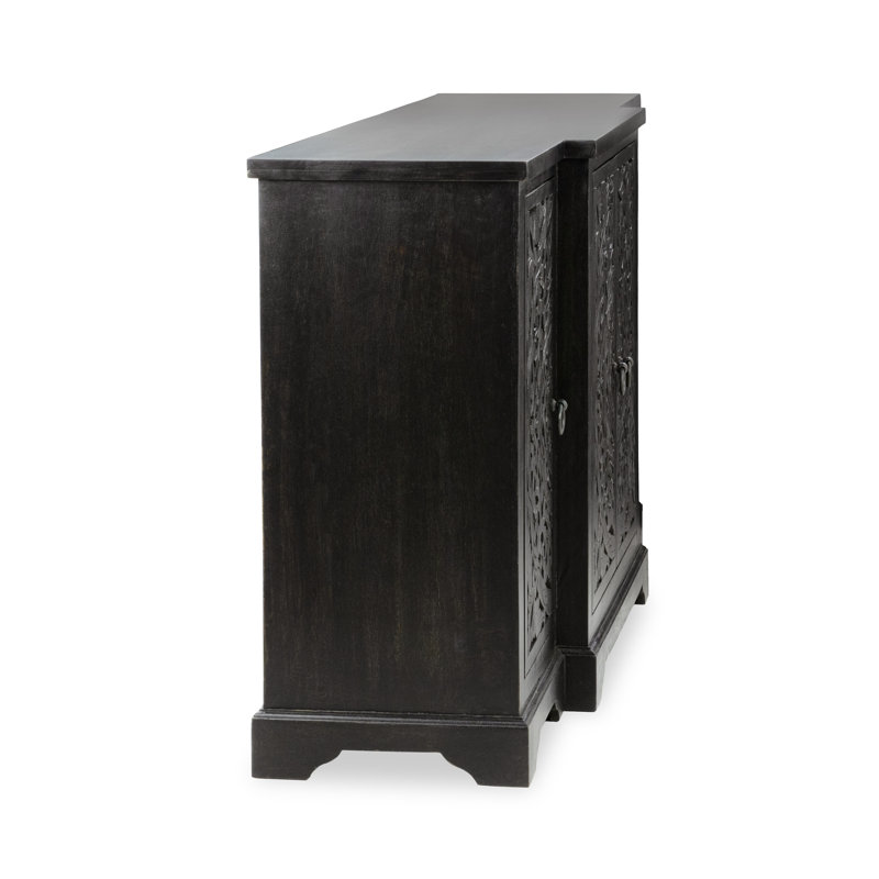 Clairabelle 72'' W Solid Wood Sideboard, Harvest Walnut