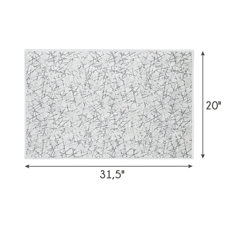 Tapis de litière, H 0,25 po x l 31,5 po x P 20 po