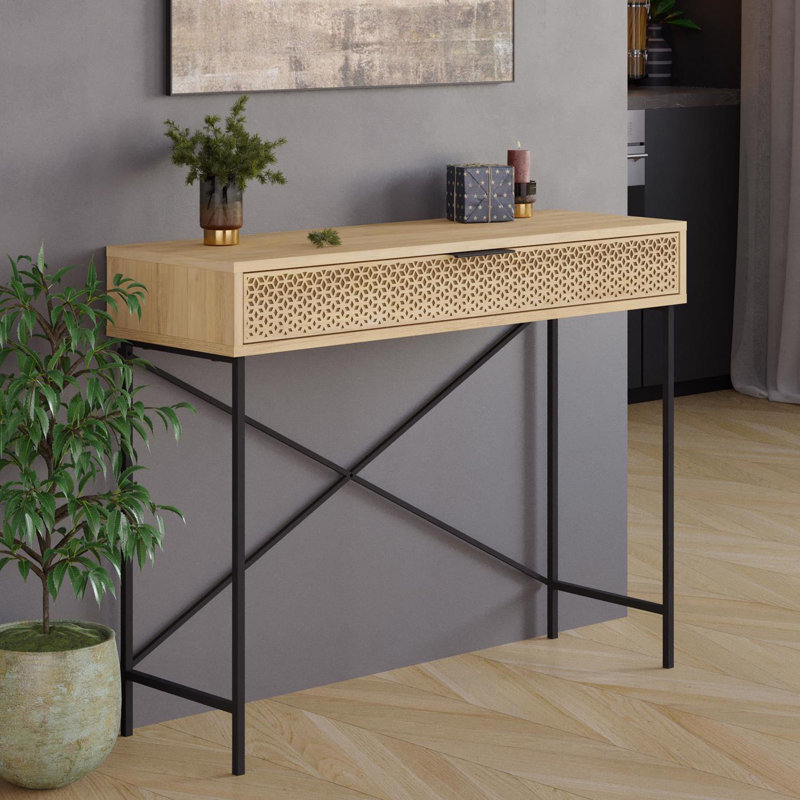 Naïve 130cm 1 Drawer Console Table