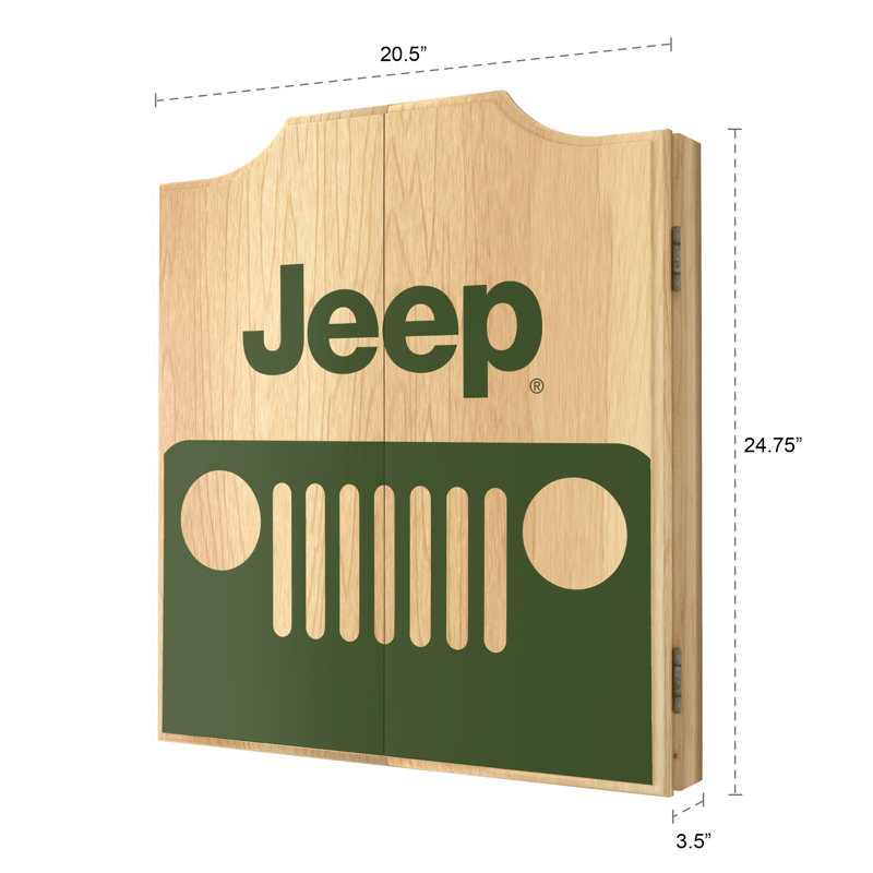 Trademark Global Indoor Cork Dartboard (Darts Included)