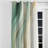Gold And Green Soft Wave Fusion I - Modern Blackout Grommet Curtain - 1 panel-321966913-322028605