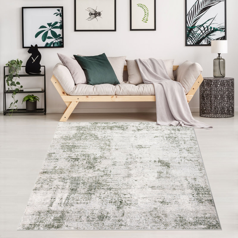 Tapis abstrait délavé MDA Rugs Mackenzie, Rectangle 5 pi 3 po x 7 pi 6 po