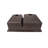 Nantucket Sinks Plymouth 22'' W Double Bowl Granite Drop-In Kitchen Sink with 1 Faucet Hole-18388707