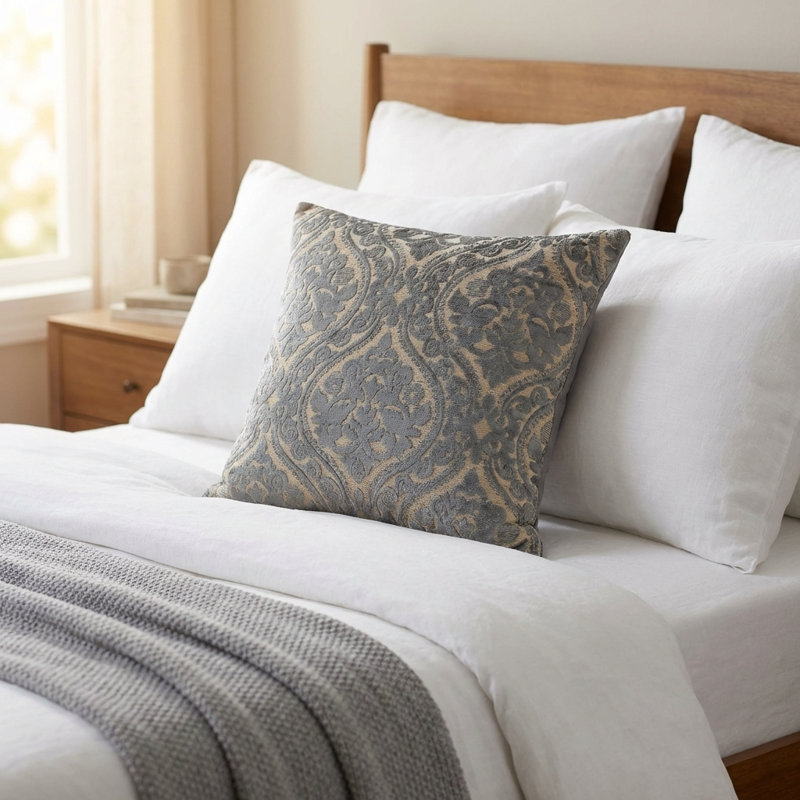 Oreiller Tulip zen Luxury, 12 po x 25 po, Coussin lombaire