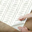 Painted Herringbone Chevron Peel & Stick Wallpaper Roll-911147599