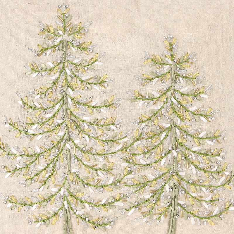 Winter Garden Square Pillow Cover & Insert