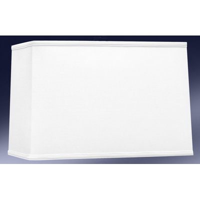 10'' H x 9'' W Linen Rectangle Lamp Shade