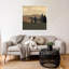 «Paysage 2» par Dan Hobday, reproduction d'art encadrée sur bois-858819202-858819212