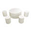 Ensemble de 5 tables basses Wave Stripe