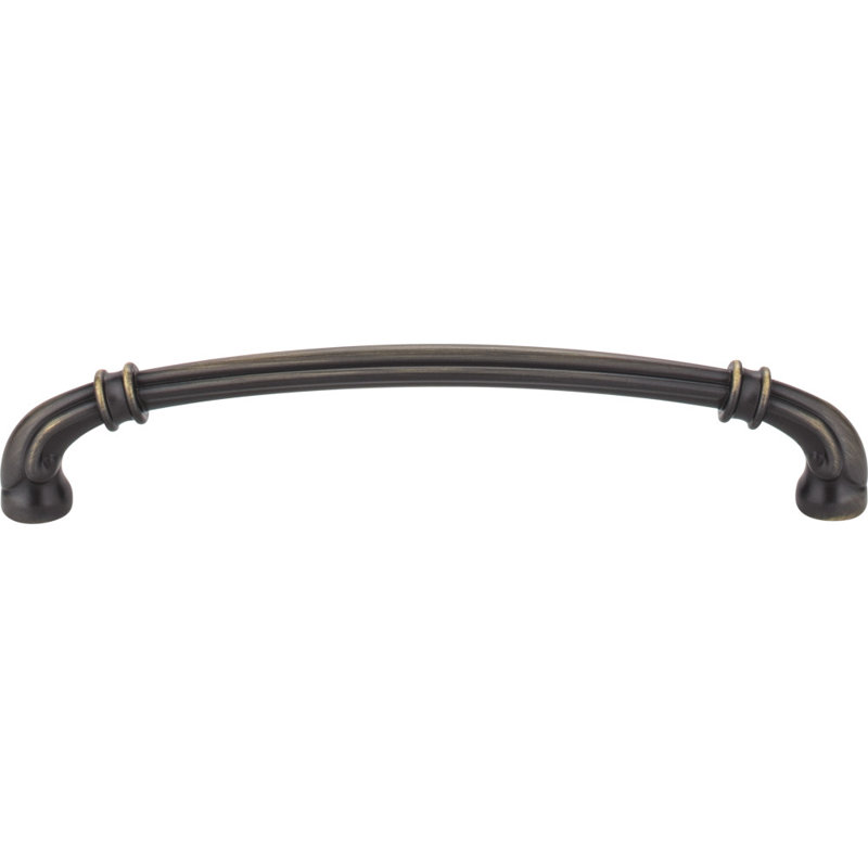 Lafayette Bar Pull, Antique Brushed Satin Brass, 6 5/16″