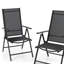 Fauteuil inclinable d'extérieur en métal Leonard-1587638415