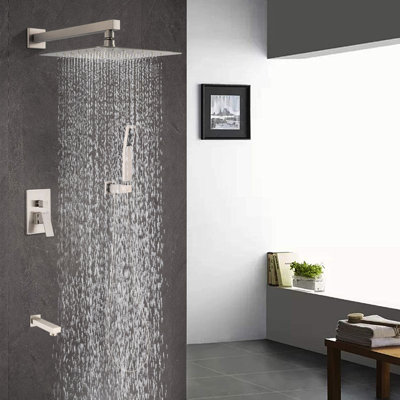 Système de douche complet avec valve brute