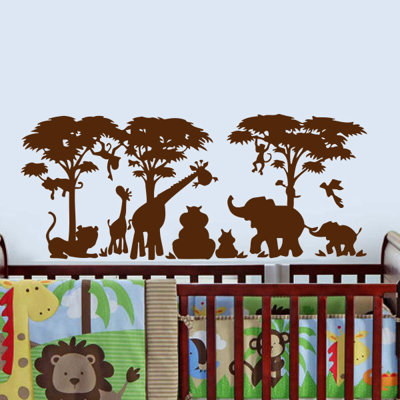 Décalcomanie murale de l’africain safari Arterberry
