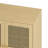 4-Doors Rattan Mesh Storage Cabinet-1821482555