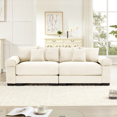 Canapé modulaire surdimensionné 92 "Cloud