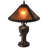Rustic Lodge Metal Table Lamp