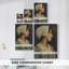 «Vintage Portrait Print CXLIV», peinture sur toile encadrée-1216536170