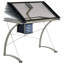 Bureau de dessinateur 3 tiroirs Mendi Champagne