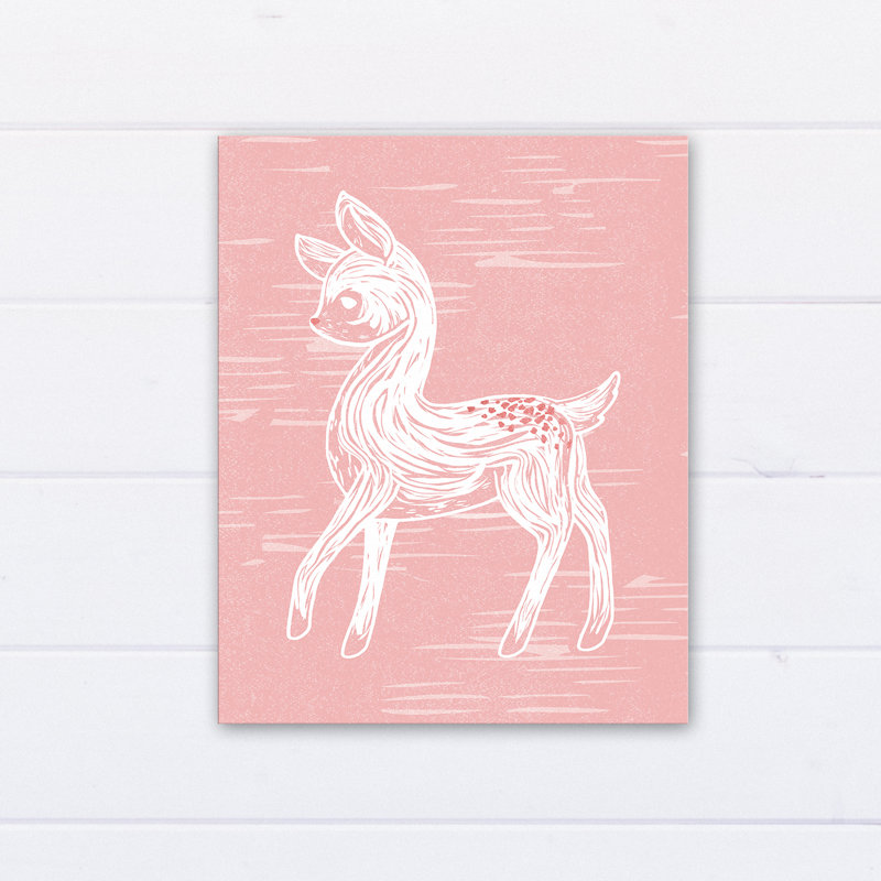 « rose fauve », art sur toile