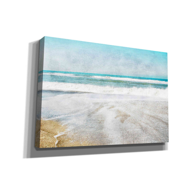 « serene coast landscape », impression sur toile tendue, H 18 po x l 26 po