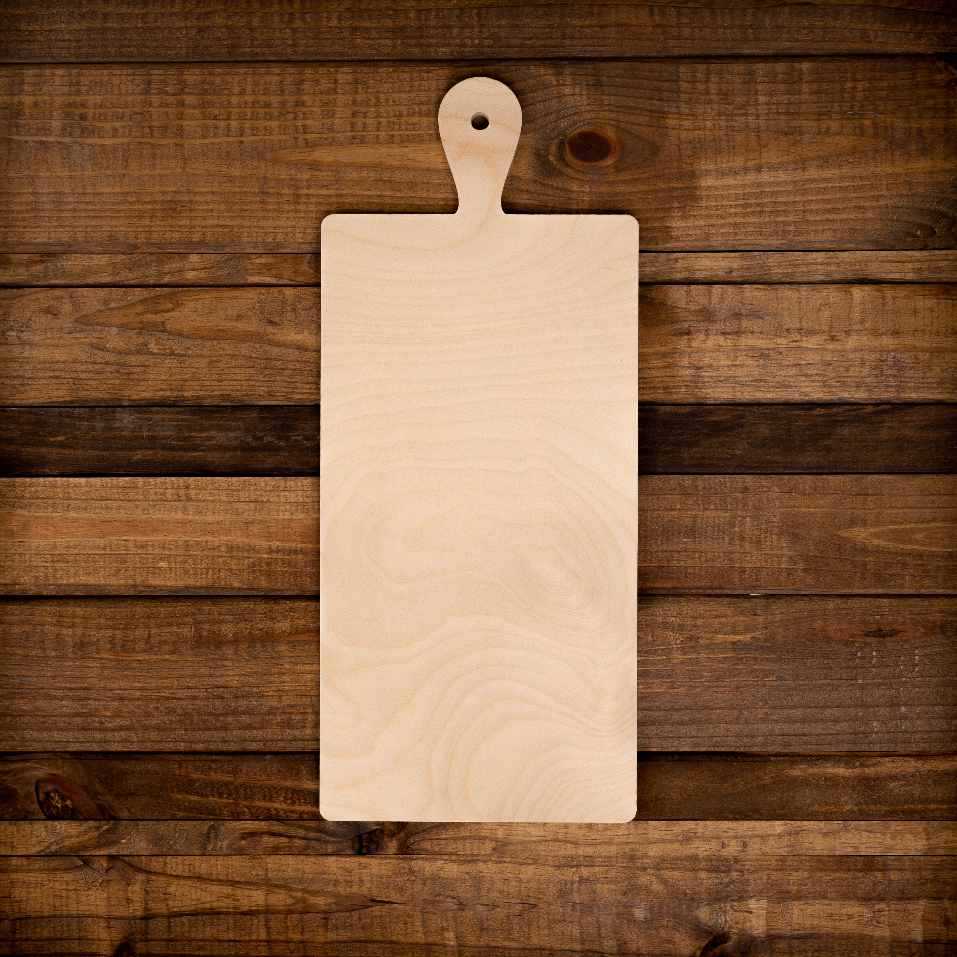 Wood Cutting Board, Unfinished