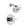 Compel Thermostatic Tub and Shower Faucet with Lever Handles and H2okinetic Technology
