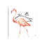 «Be différent Flamingo II» par Tiffany Hakimipour - impression d'art graphique-52878143-52878152-52878142