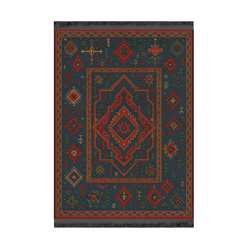 Tapis beige tissé Mosso, 2'6" x 4'11"