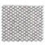 10" x 11" Marble Basketweave Mosaic Wall & Floor Tile