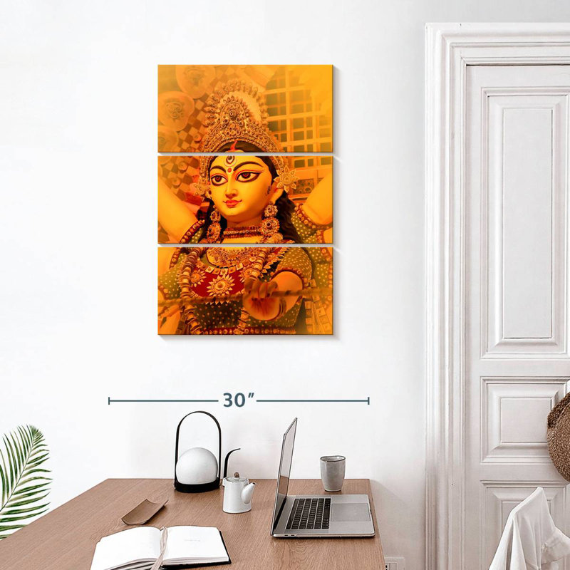 Adella Durga Festival Statue, 32" H x 20" W