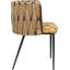 Chair with Armrest Cheerio Yellow incl. Cushion