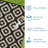 Geometric Outdoor Mats Plastic Straw Rug Waterproof Washable Outdoor Rug for Garden Backyard Picnic Camping RV Deck Beach Trailer-541654234