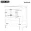 Meuble-lavabo simple avec plateau Boaventura 30,00