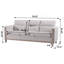 Canapé confortable en bois massif - Coussins moelleux, durables et durables, canapé de salon