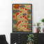 «Koi Fish and Lotus Flower Art», reproduction d'art sur toile encadrée-1464072435-1464072444