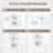 Light Coffee LED Wall Decor with Hydroponic Vase, Rabbit Accent, and Layered Botanical Design