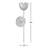 Dario 1 - Light LED Dimmable Armed Sconce in Gold-823116492