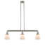 Luminaire suspendu linéaire à 3 lumières pour îlot de cuisine Montano-32986342-32986352-32986341