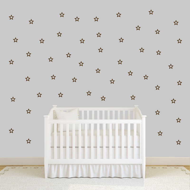 Rozlynn Abstract Wall Decal, Chocolate Brown