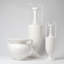 Elongated Grecian Amphora-Matte White-22291619
