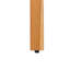 Chaises de salle à manger d'extérieur en bois d'acacia avec coussins lavables imperméables et capacité de 400 lb-1717301057