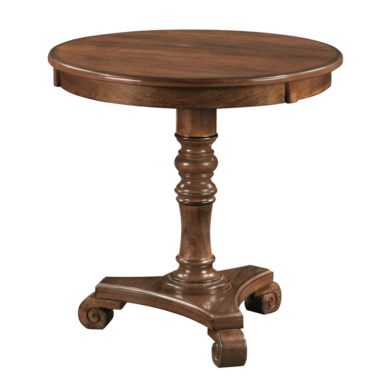 Shipe End Table, Oak Wood