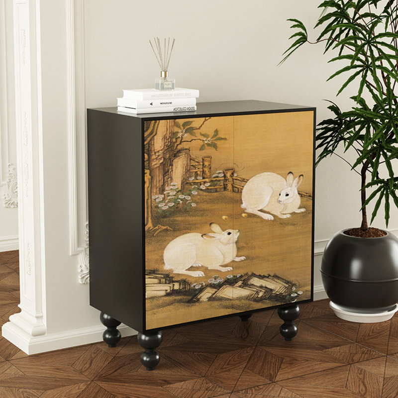 16 Pair Solid Wood Shoe Storage Cabinet