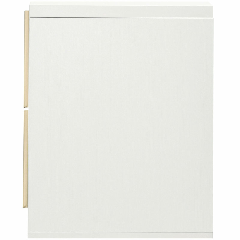 Jeremiah White 2-drawer Nightstand