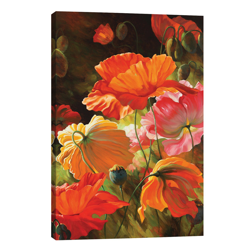 Springtime Blossoms by Emma Styles - Wrapped Canvas Painting, 101.6 cm H x 66.04 cm W x 3.175 cm D