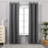 Deconovo Silver Diamond Pattern Curtain Pair-78279288-102030601