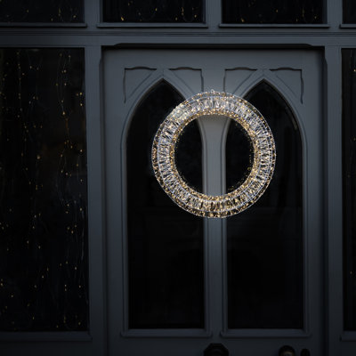 Light Up Christmas Wreath